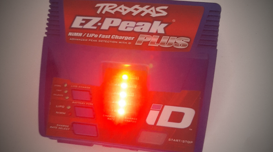 RC Charger Blinking Red